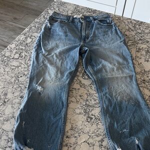 Abercrombie & Fitch Relaxed Fit Blue Jeans